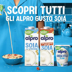 Alpro Soya Drink Natural 12x1L - bez laktózy, bez lepku