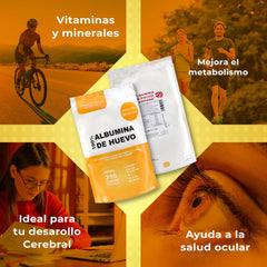 Sermand Nutrition Vaječný albumin 100% prášek bez lepku Bez laktózy
