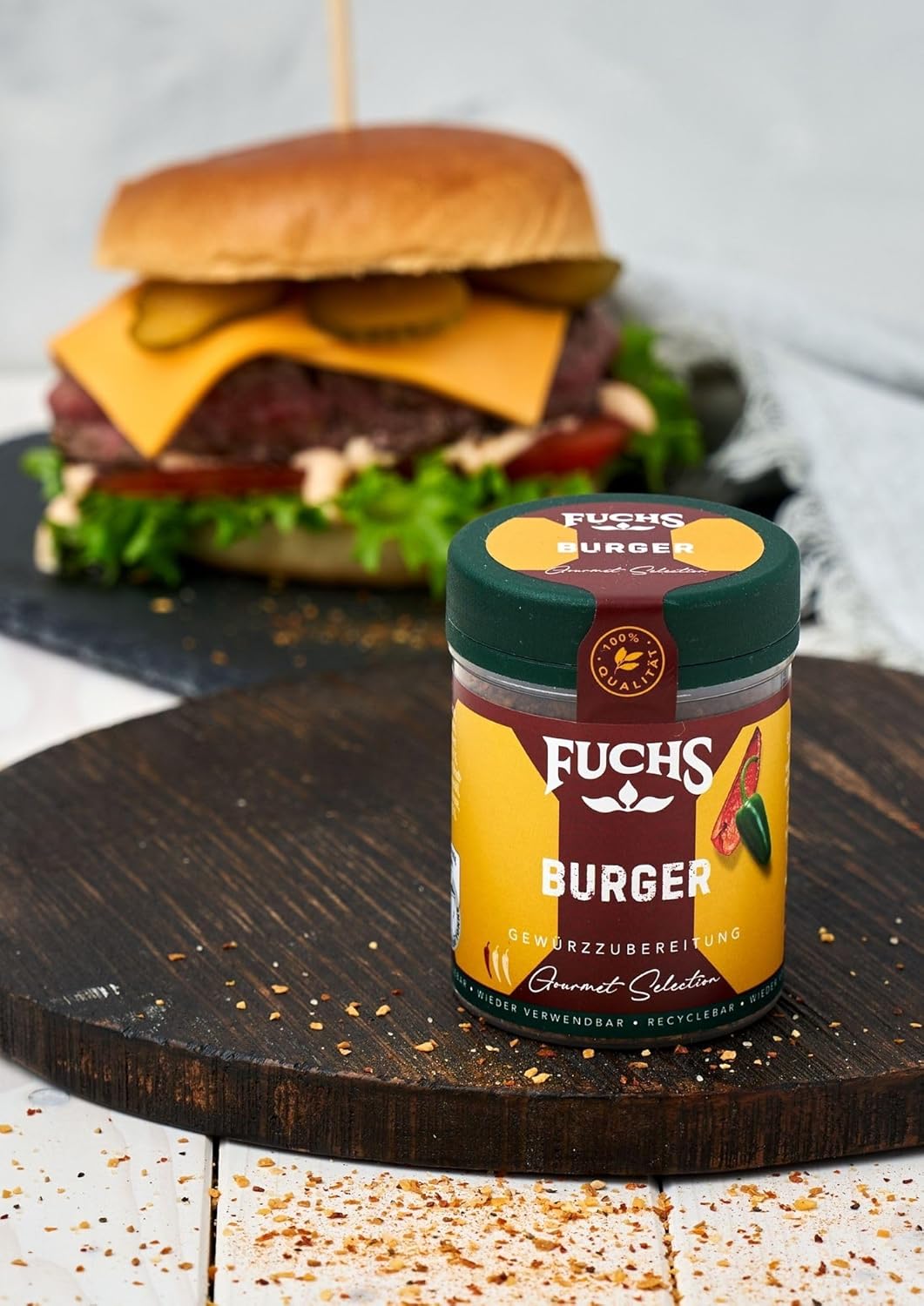 Fuchs Burger Kořenící Směs - Intenzivní chuť na hamburgery