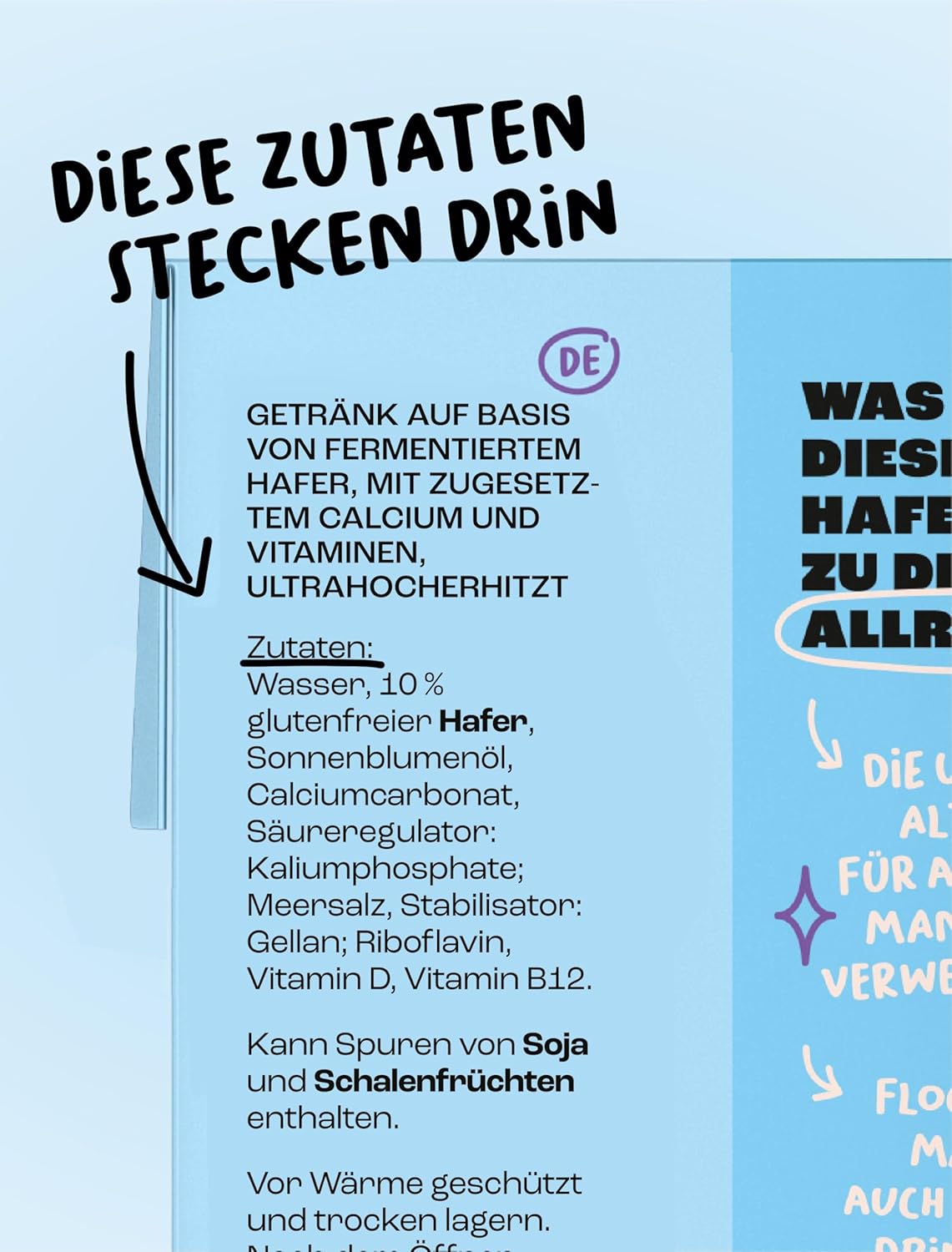 Lazy Heroes Hafer Vegetariánský ovesný nápoj Bezlepkový s vitamínem D