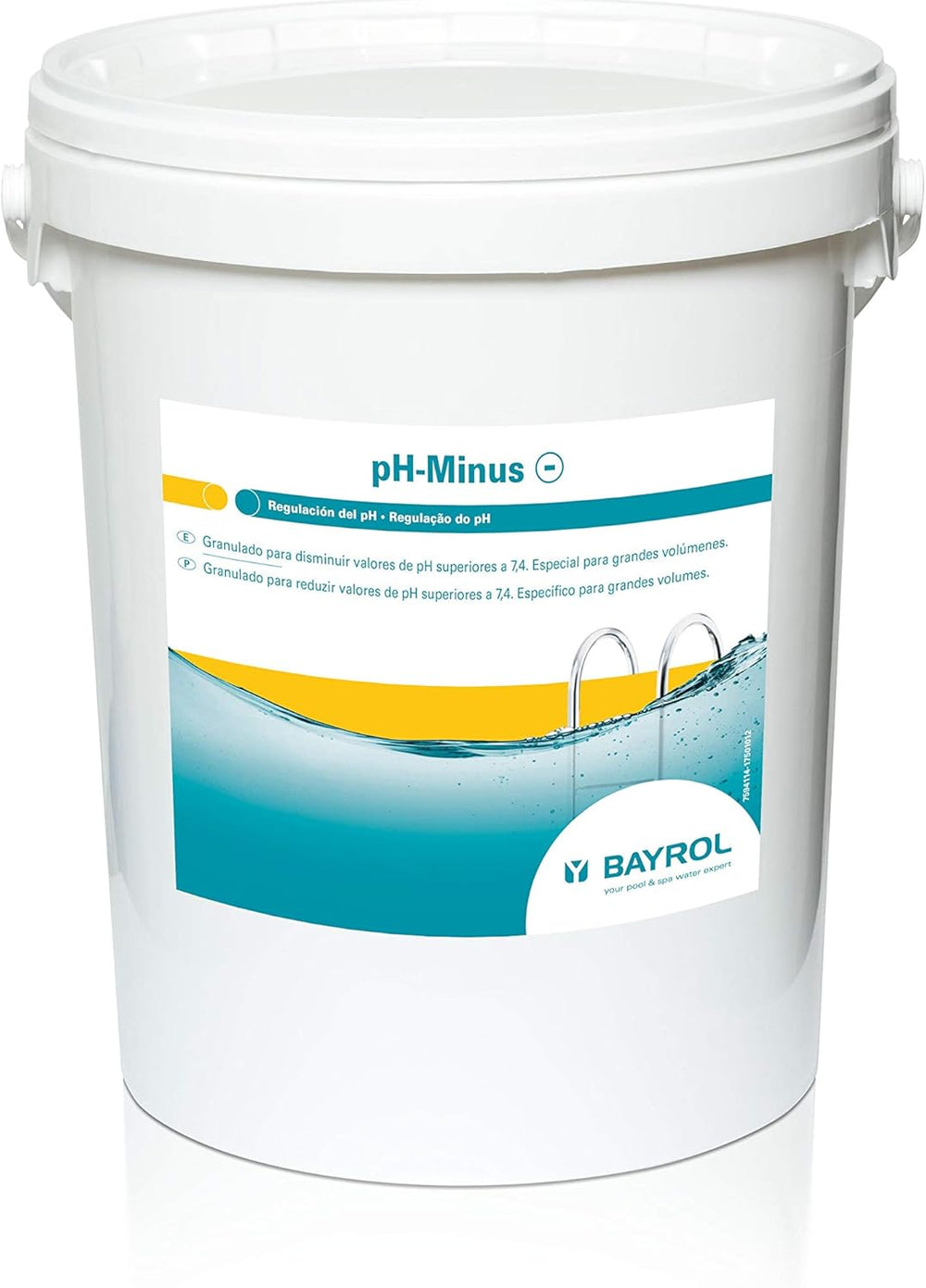 BAYROL e-pH-Minus granule 6 kg - rychle a efektivně redukuje nadměrně vysoké hodnoty pH v bazénech - snadné dávkování přímo do vody - včetně dávkovače - reduktor pH - úprava pH pro bazény