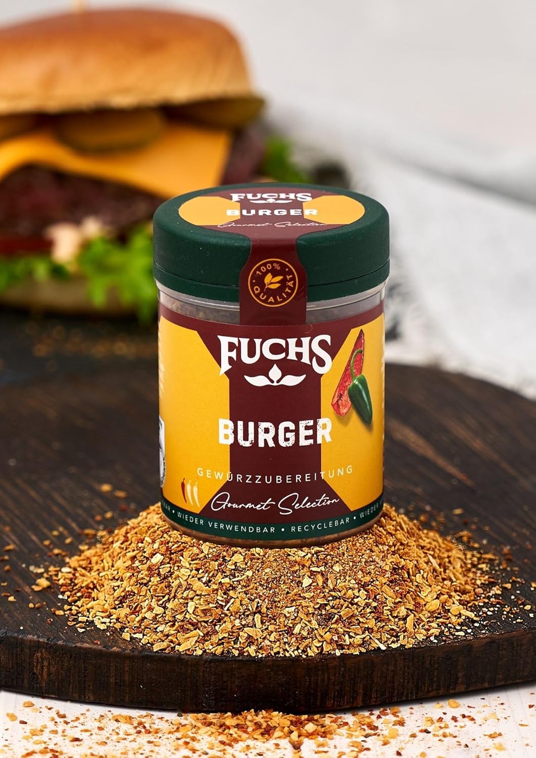 Fuchs Burger Kořenící Směs - Intenzivní chuť na hamburgery