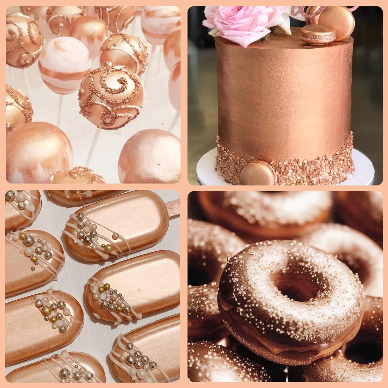 Jedlé třpytky, pudr, různé barvy, 30 gramů Naty Shop