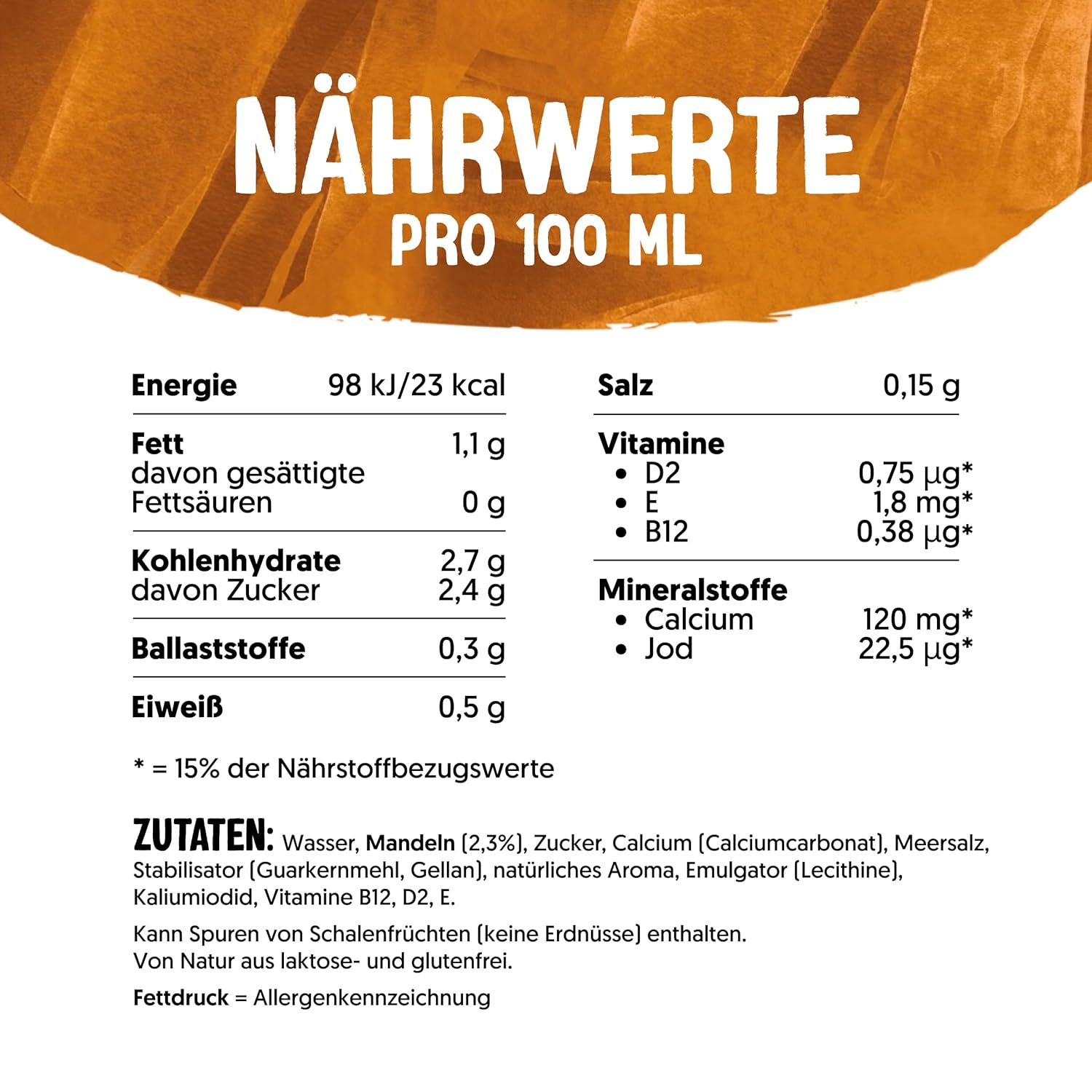Alpro Mandeldrink bez cukru – zdroj vápníku a vitamínů