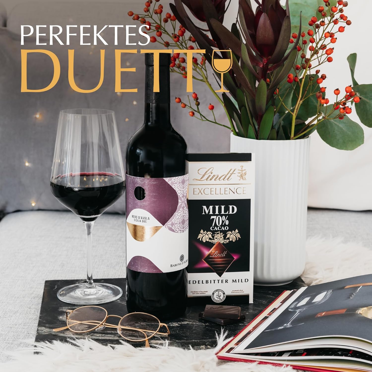 Lindt Excellence 78% kakaová tyčinka - Veganská tyčinka Intensity Cocoa 100g Ideální dárek