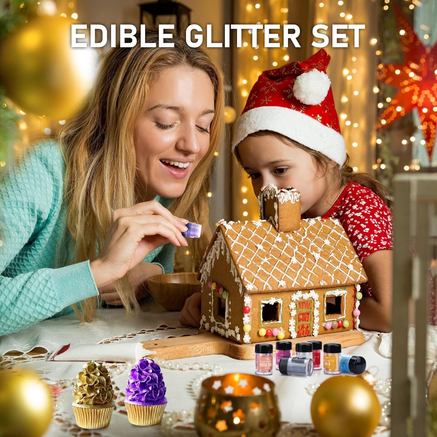 Shimmer Glitter Dust, Glitter comestibil, 30 grame Naty Shop