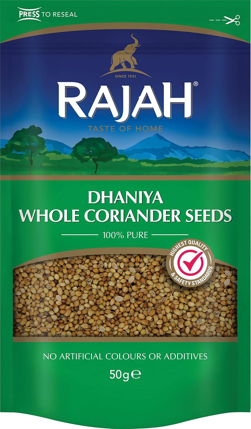 Rajah Kreuzkümmelsamen – celý Kreuzkümmelsamen zum Würzen und Kochen – 1 x 85 g