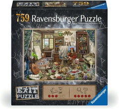 Ravensburger EXIT Puzzle 16782 The Artist's Studio 759 Pieces Puzzle Naty Shop Výchozí název