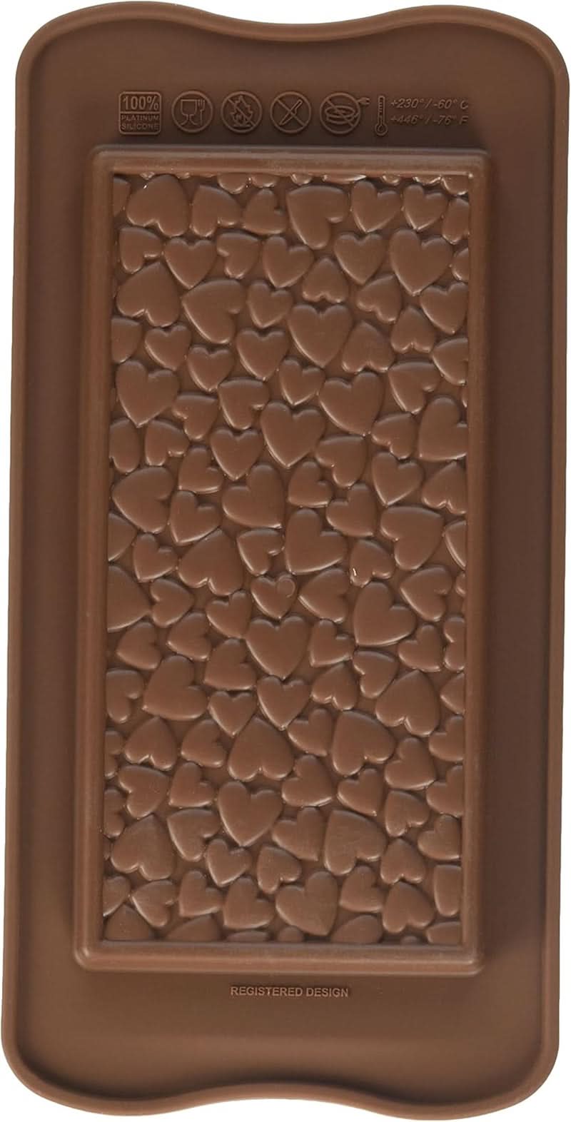 Silikonová forma Silikomart Love Tablets 15,5 x 7,7 x V 0,9 cm, 85 ml, 1 dutina (SCG38) Kitchen Naty Shop