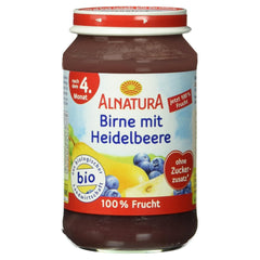 Bio hruška s borůvkami, po 4 měsících, 190g