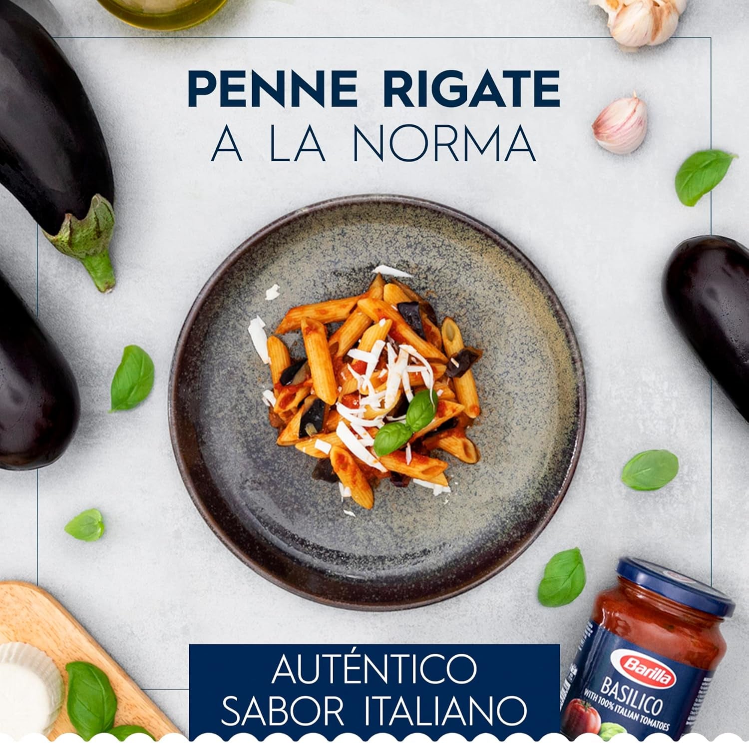 Těstoviny Barilla Classic Penne Rigate Nr. 73 vysoce kvalitní tvrdé pšenice, vždy al dente, (1 x 1 kg) 1 balení