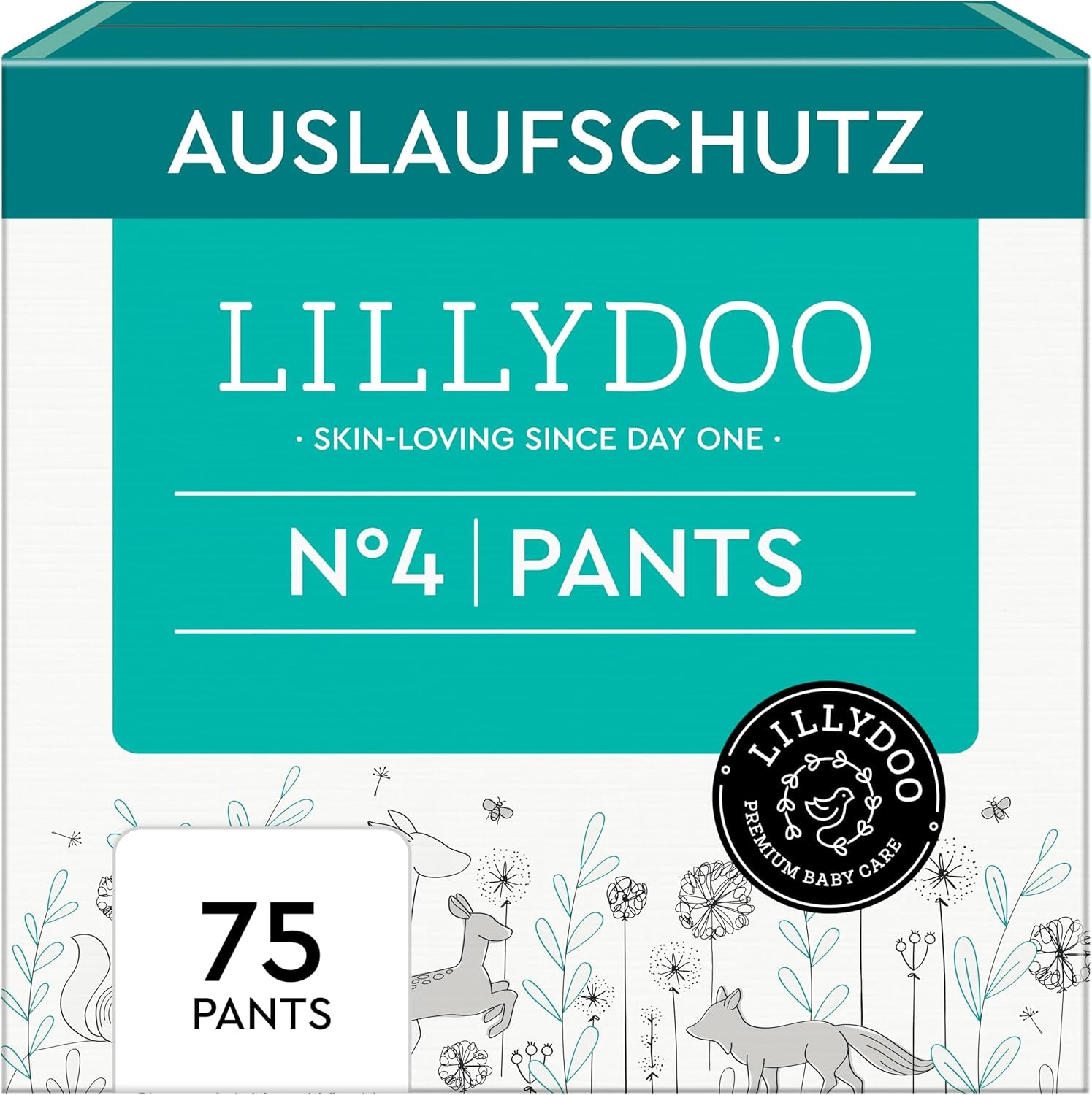 LILLYDOO Skin Friendly Pants Velikost 5 (12-17 kg) Měsíční balení (105 kusů)