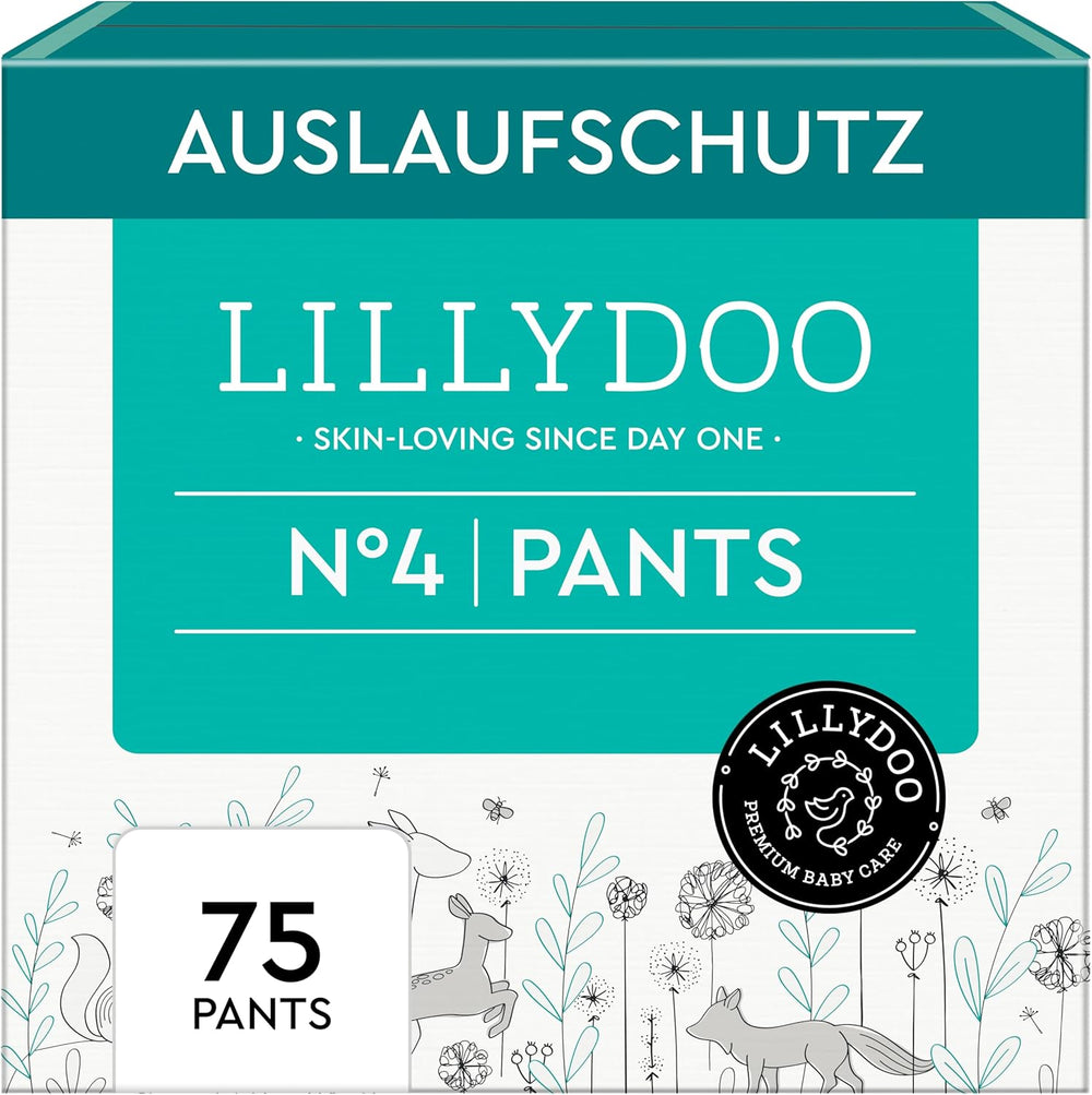 LILLYDOO Skin Friendly Pants Velikost 5 (12-17 kg) Měsíční balení (105 kusů)