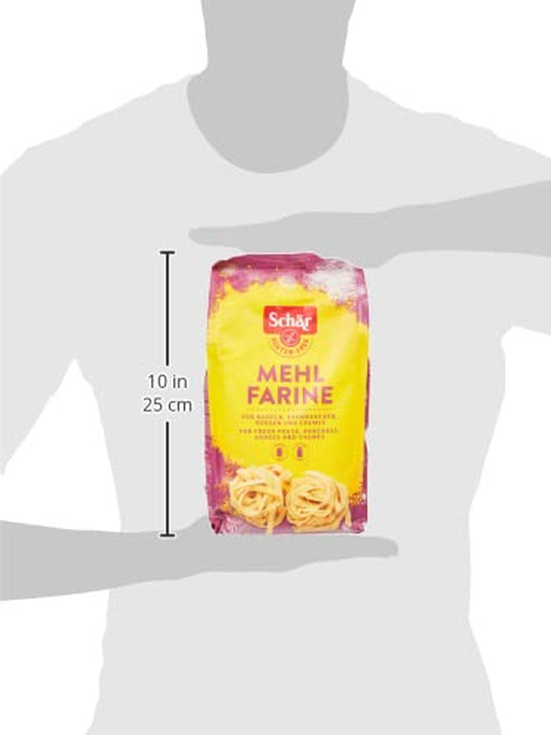 Mehl "Farine" - Basismehlmischung Glutenfrei 1Kg, 10Er Pack Směs na pečení a vaření Naty Shop