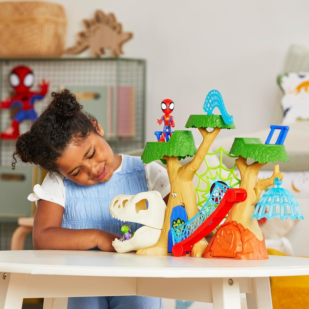 Marvel Spidey a jeho super přátelé Dino Treehouse Herní sada pro superhrdiny Akční figurky Naty Shop
