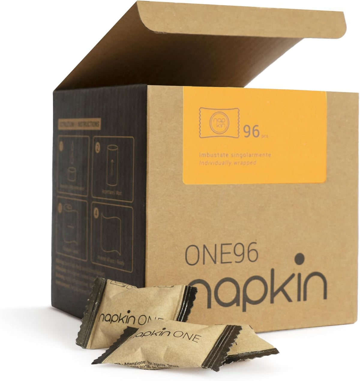 CREHO ONE 96 stlačené čisticí ubrousky