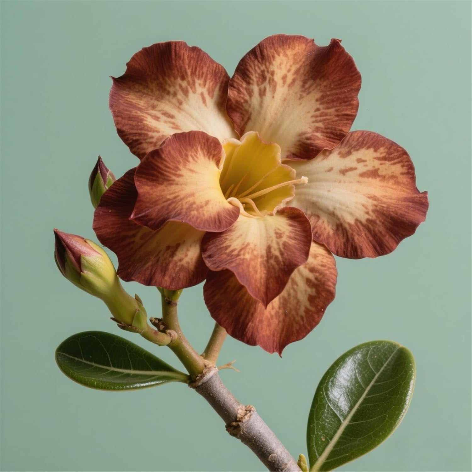 Winterhart pflanzen, Lebende Pflanzen,Mehrjährige Blumenzwiebel ist winterhart, Mysteriöse magische Glühbirne, Blumenzwiebel Mix，3 roky-1 Wüstenrose knollen -G