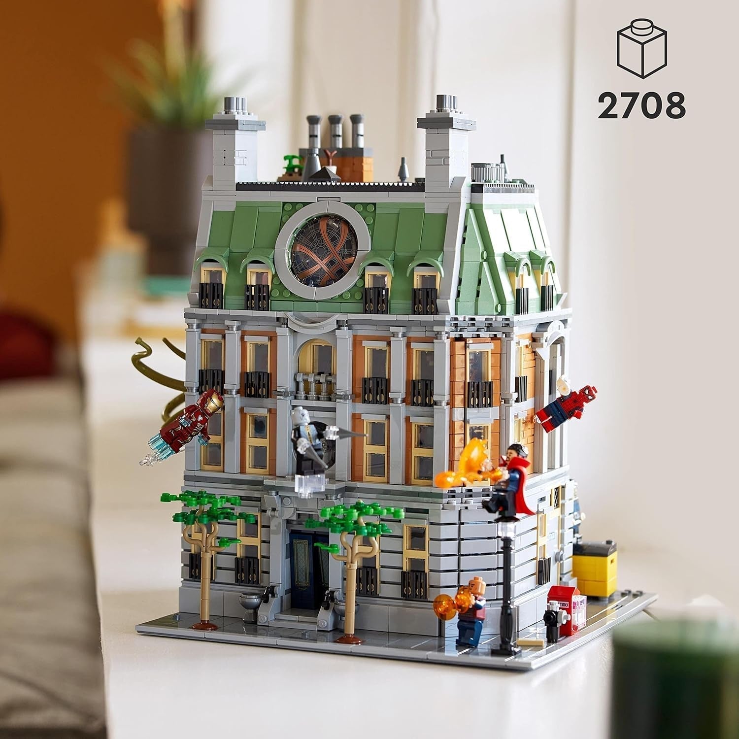 3patrová modulární stavebnice LEGO Marvel Sanctum Sanctorum s minifigurkami Doctora Strange a Iron Mana Avengers: Endgame Toy House Fan Sběratelská výzdoba skvělého pokoje 76218 Stavebnice Besuche den LEGO-Store