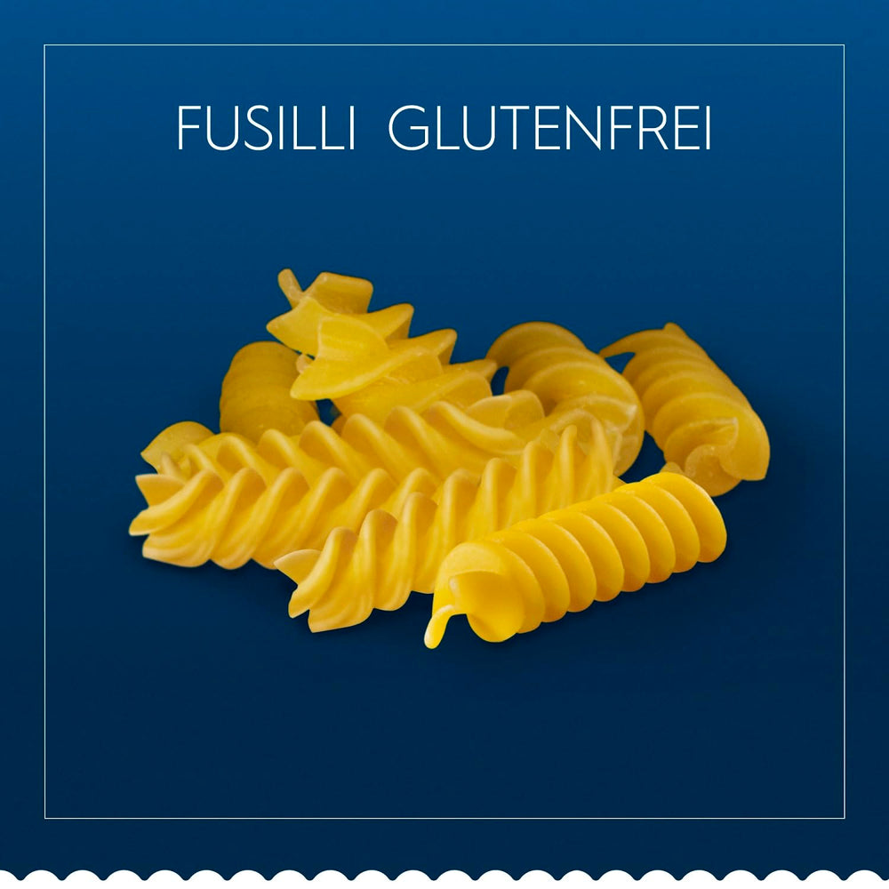 Bezlepkové těstoviny Barilla Fusilli z lahodné kukuřice a rýže - ideální pro lidi s celiakií nebo nesnášenlivostí lepku 400g