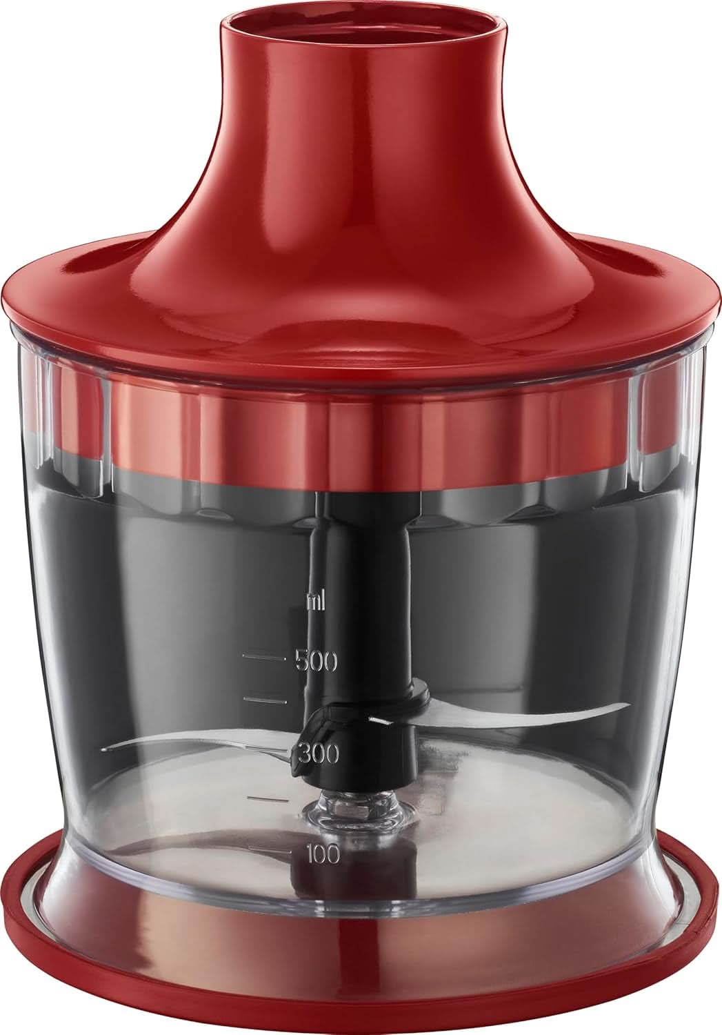 Russell Hobbs Stabmixer [3-In-1: Pürierstab/Zerkleinerer, Mixer- & Schneebesenaufsatz] Desire Rot (Bpa-Freies & Spülmaschinenfestes Zubehör, Für Smoothie, Suppen Saucen, Joghurt Babynahrung) 24700-56 Bucatarie Naty Shop