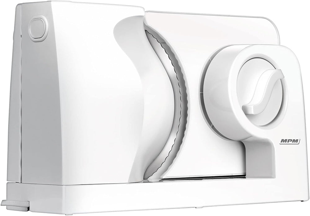 MPM MKR-05 Univerzální elektrický kráječ, nastavitelná tloušťka řezu až 15 mm, 150 W Drtiče a kráječe Naty Shop Výchozí název