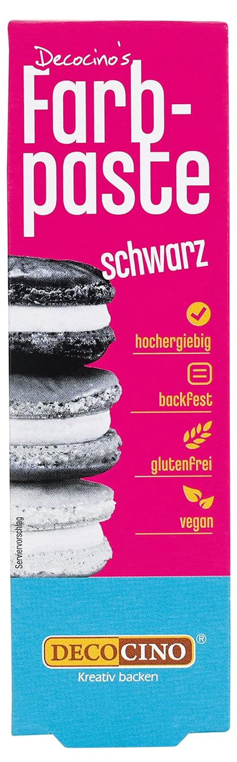 Pastă de colorant roz DECOCINO – 20 g – Colorant alimentar, ideal pentru colorarea prăjiturilor, fondantului și cremelor – Fără acizi grași azoici și gluten