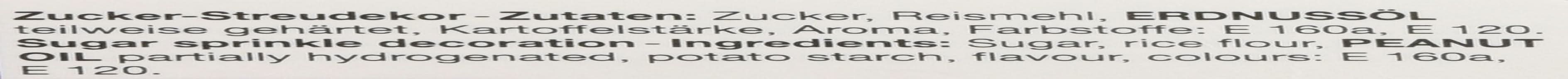 Günthart cukrová dekorace, červená srdíčka, 1,5 Kg Sypání Naty Shop