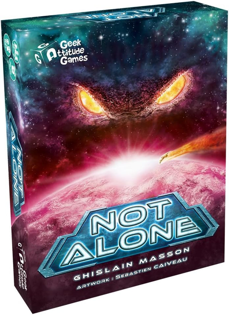 Asmodee Not Alone – Black: Strategická hra: Space Survival – desková hra – pro 2 až 7 hráčů – věk 10+