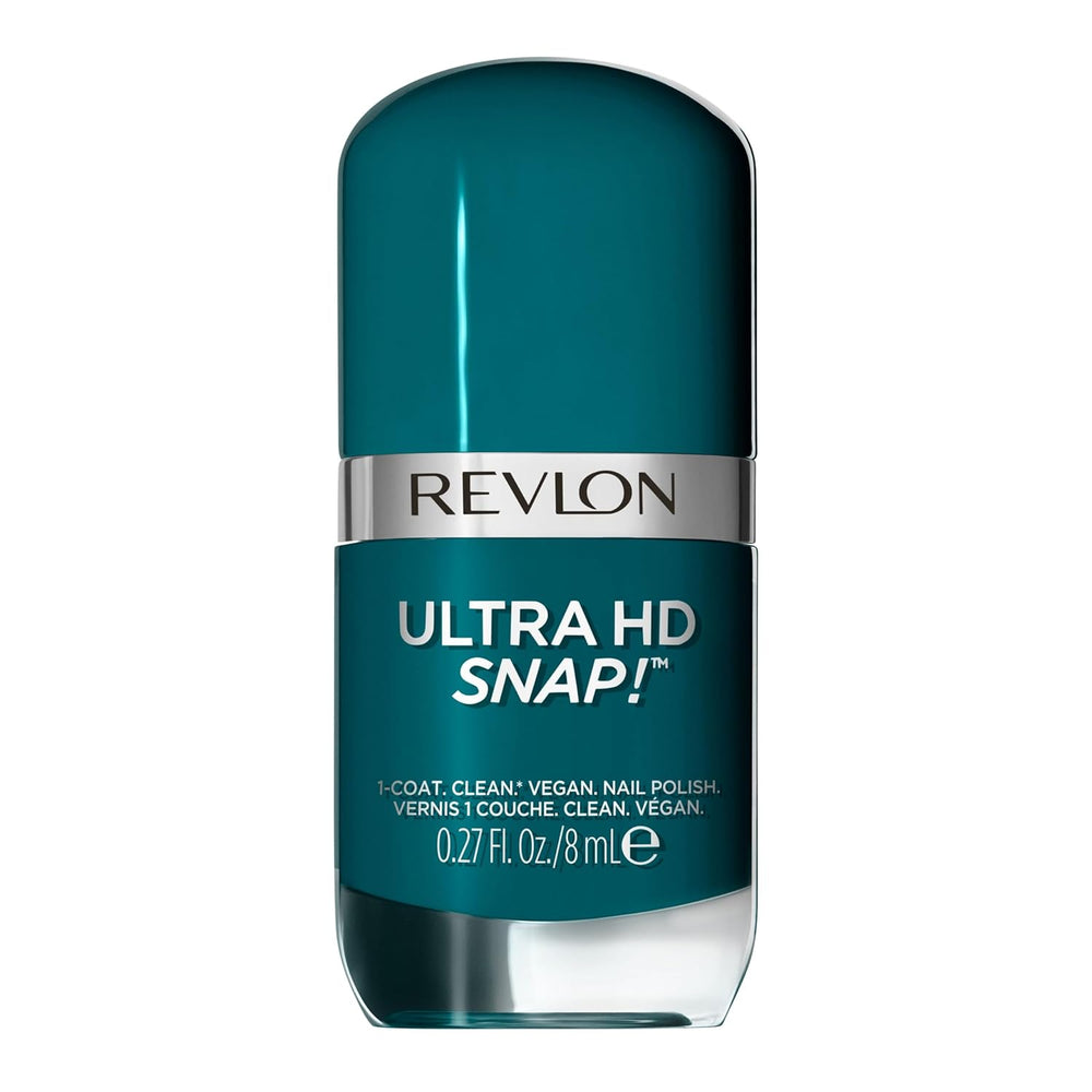 Revlon Ultra HD Snap Lak na nehty Dlouhotrvající veganské složení Rychle schnoucí jedna vrstva Plná krycí barva (8 ml) Hot Stuff (007) Unisex