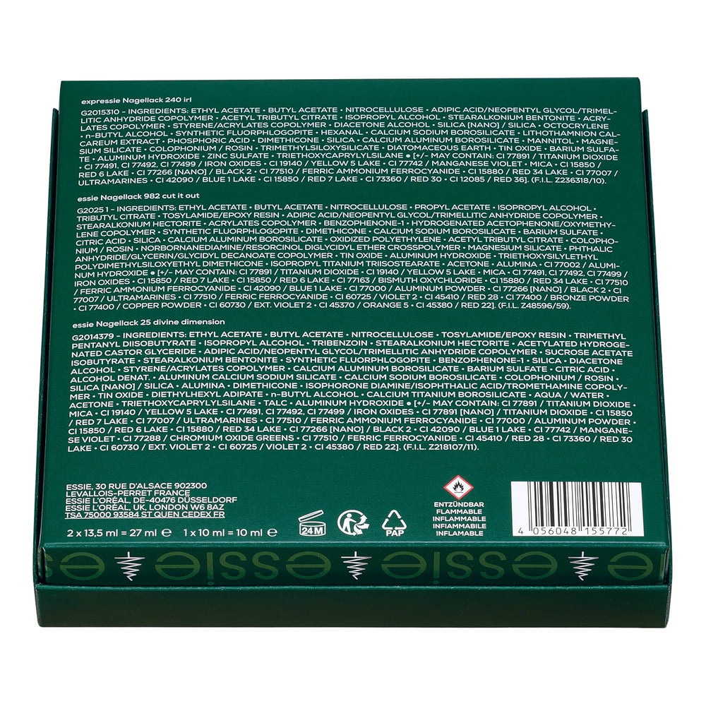 Essie Christmas Nail Art Set 2025 pro slavnostní vzhled