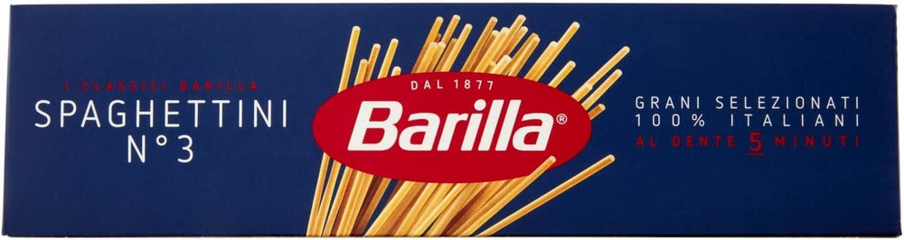Barilla Pasta Klassische Spaghetti n.5 aus vysoce kvalitní Hartweizen immer al dente, (1 x 500 g), geschmacklos