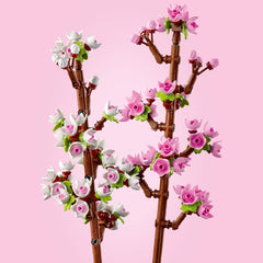 LEGO Botanicals Cherry Blossoms - Umělé květiny ke stavění - Dekorace na stůl pro děti - Kytice na vystavení - Dárek pro ženy a muže od 8 let - Kolekce botaniky 40725 Stavebnice Besuche den LEGO-Store