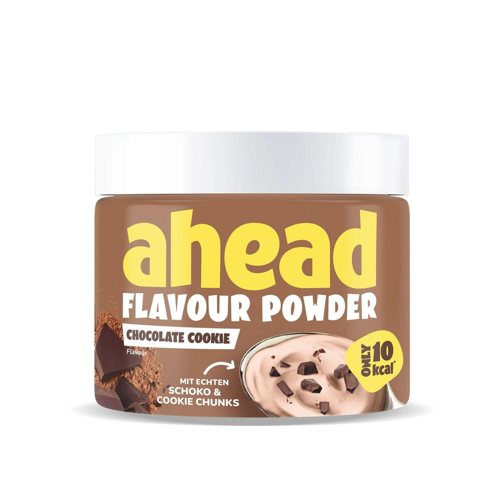 Ahead Flavour Powder, Jahodová čokoláda 250 gramů, 83 porcí Příchutě Naty Shop Chocolate