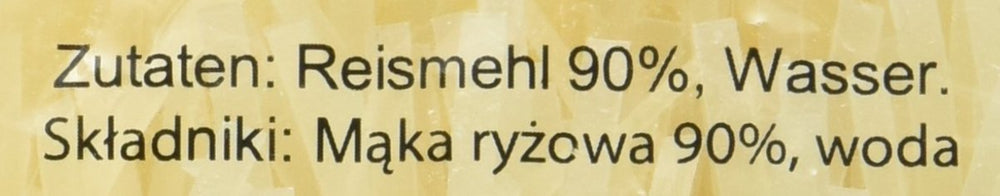 Rýžové nudle – thajské, 3mm široké nudle z rýžové stuhy, vyrobené z rýžové mouky – 17 x 400g