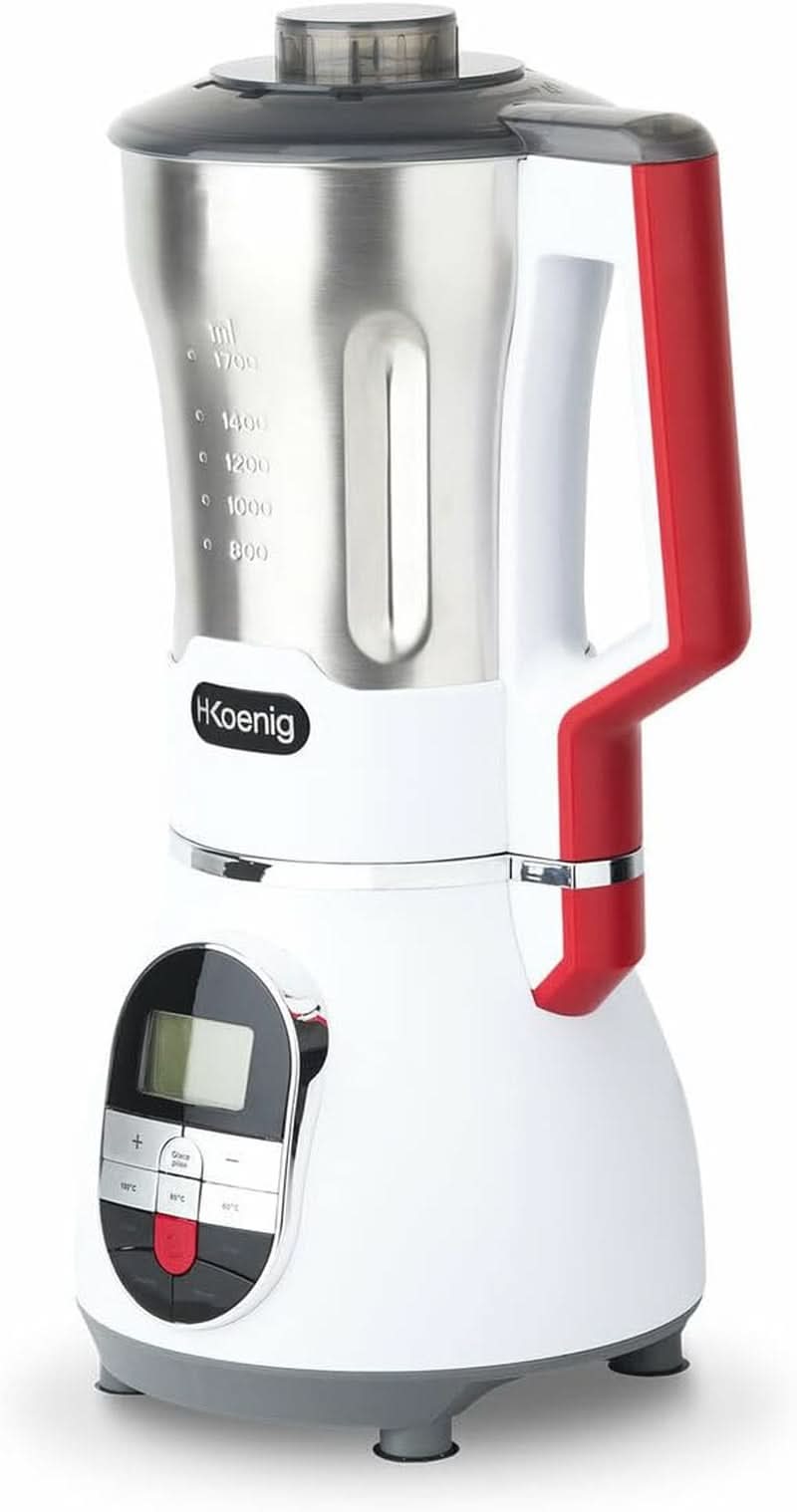 H.KOENIG MXC36 Suppenzubereiter/Mixér/Drtič ledu/Koch- Und Mixfunktion/Bis 1,7 L/Bis 900 W/Edelstahlgehäuse / Mother and Child Naty Shop