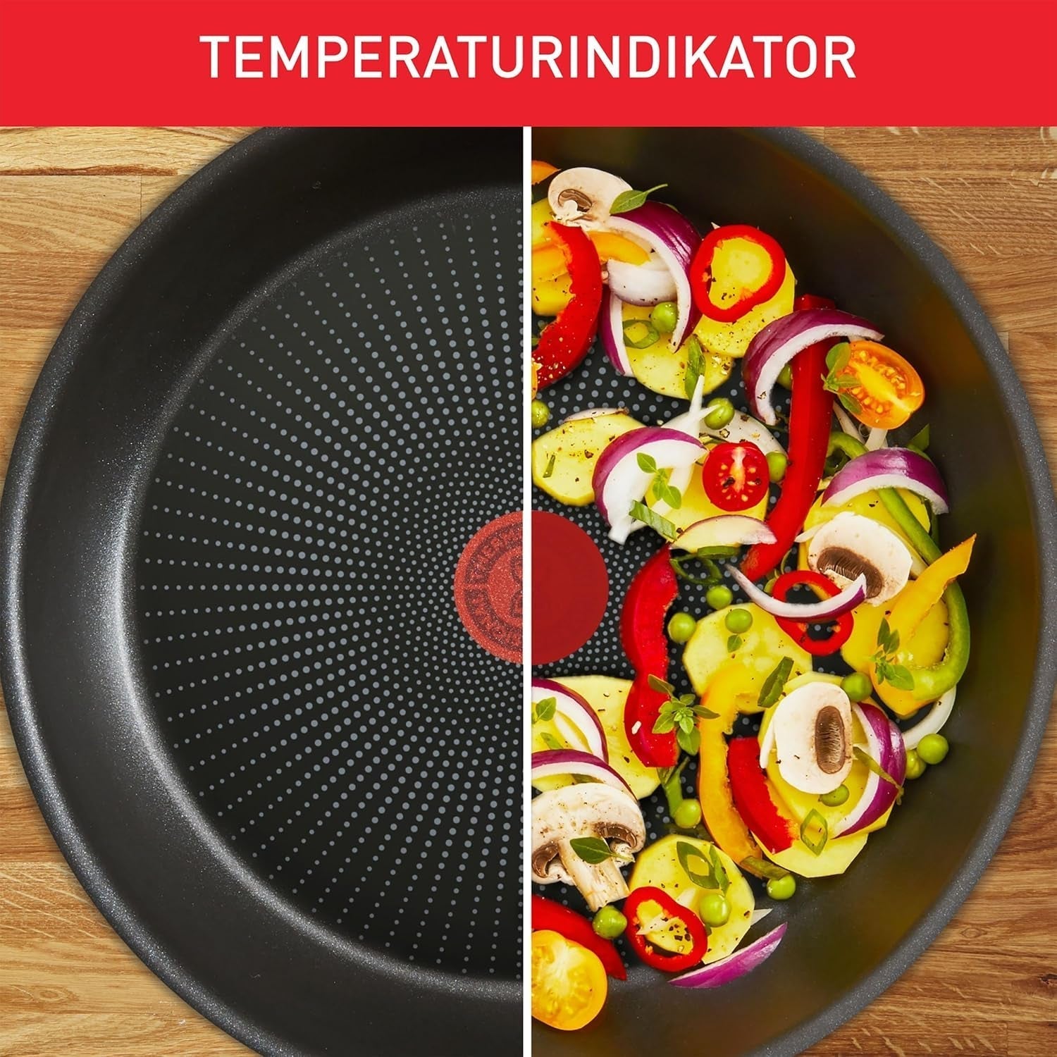 Tefal Recycled on, 100% recyklovaná hliníková pánev, nepřilnavý povrch, indukční hrnce a pánve Naty Shop