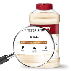 Prymat Getrockneter Knoblauch granuliert 1,05 kg – Aromatisches Knoblauchgranulat zum Würzen von Fleisch, Fisch, Gemüse, Saucen, Dips & Marinaden – intensiv im Gesmack – ohne Zusätze