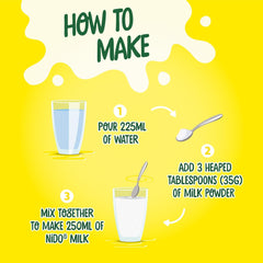 Instantní Vollmilchpulver, Ersatz für frische Milch, für Tea und Kaffee, 1,8 kg dávka