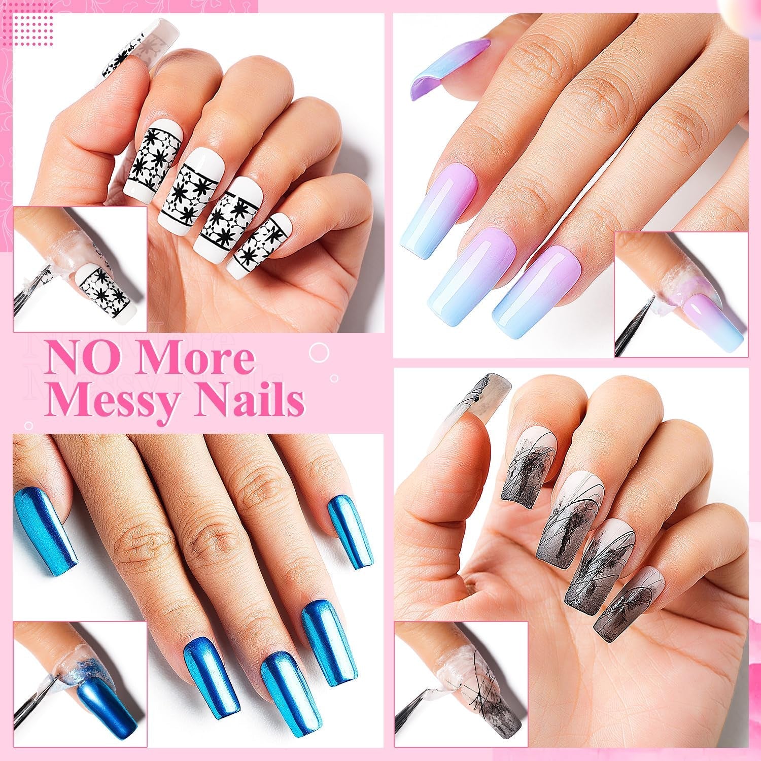 AIMEILI Latex Peel off Tape Nagellack Korrektor Hautschutz Fingerschutz Für Nail Art Palisade Geruchlos Weiß 15Ml