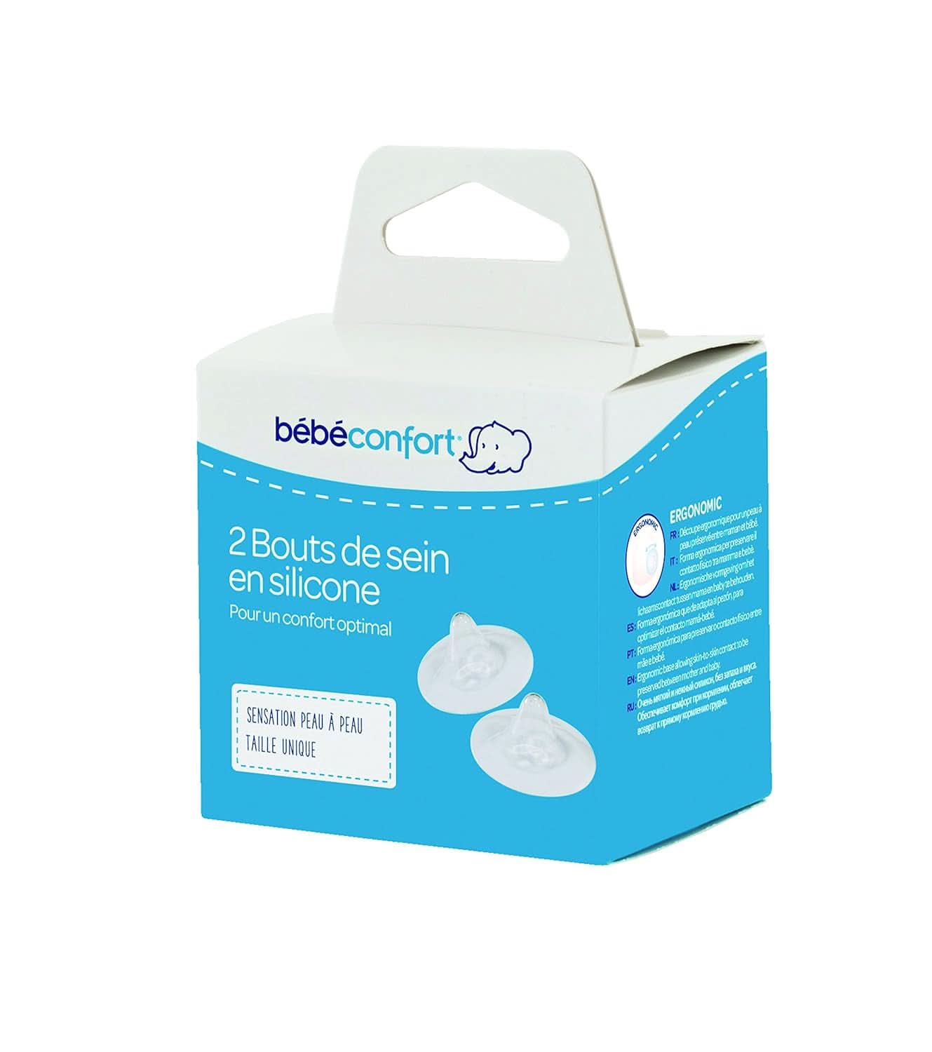 BEBE CONFORT Těhotenská sada Mit 2 Brustspitzen, Einheitsgröße Příslušenství Jídlo a kojení Bebe Naty Shop