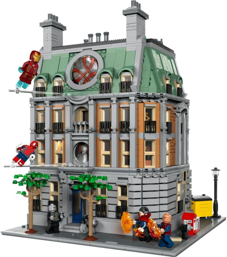 3patrová modulární stavebnice LEGO Marvel Sanctum Sanctorum s minifigurkami Doctora Strange a Iron Mana Avengers: Endgame Toy House Fan Sběratelská výzdoba skvělého pokoje 76218 Stavebnice Besuche den LEGO-Store