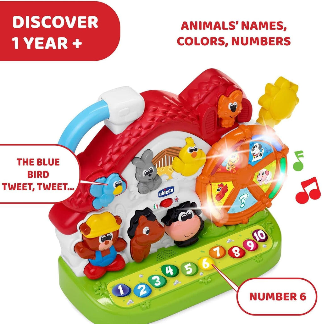 Chicco Ma New Farm, bilingv, stivuibil Jucarii Bebe Naty Shop