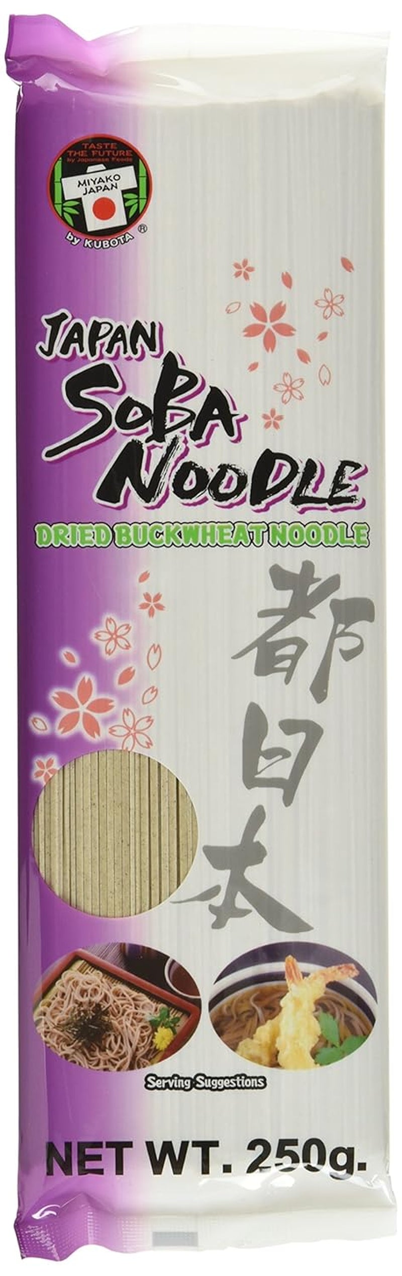 Miyako pohankové nudle, suché (Soba), balení 12 ks (12 x 250 g)