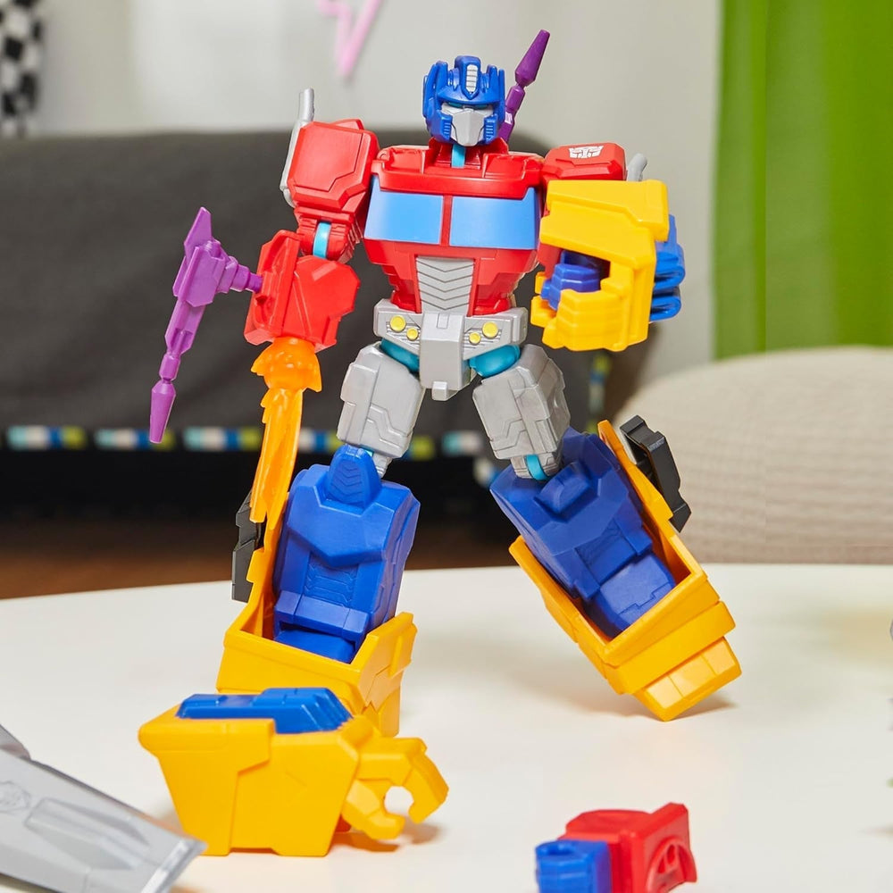 Transformers Mixmashers Optimus Prime Přizpůsobitelné Deluxe akční figurky a příslušenství Akční figurky Naty Shop
