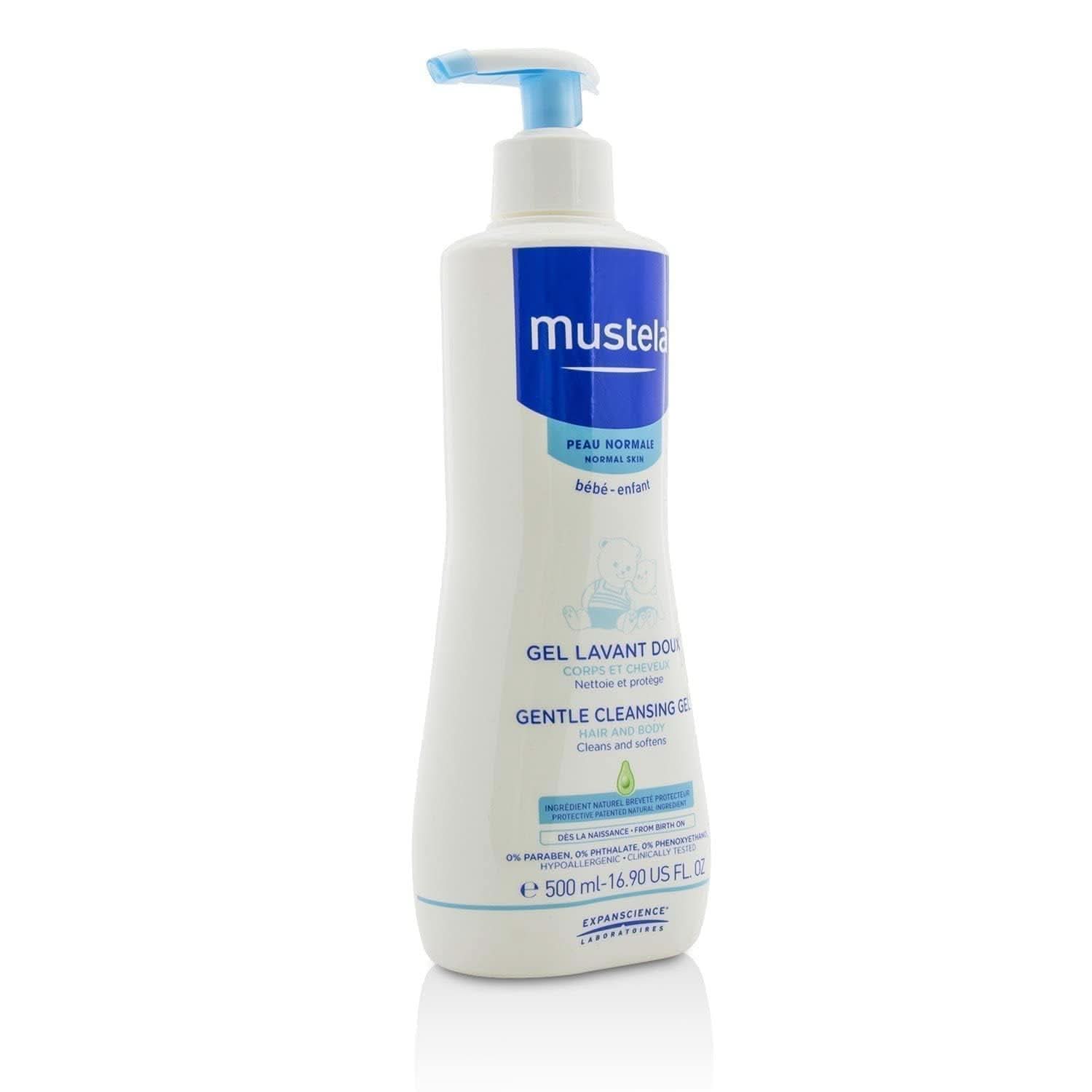 Mustela, Delicate mycí gel, 500 ml Mother and Child Naty Shop