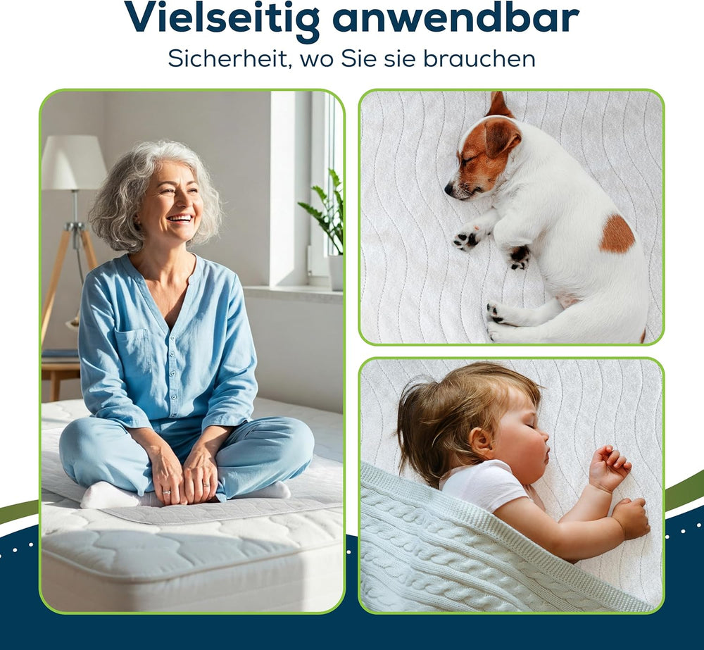 Inkontinenční matrace Sensalou 90x160 cm voděodolná inkontinenční matrace omyvatelná prodyšná