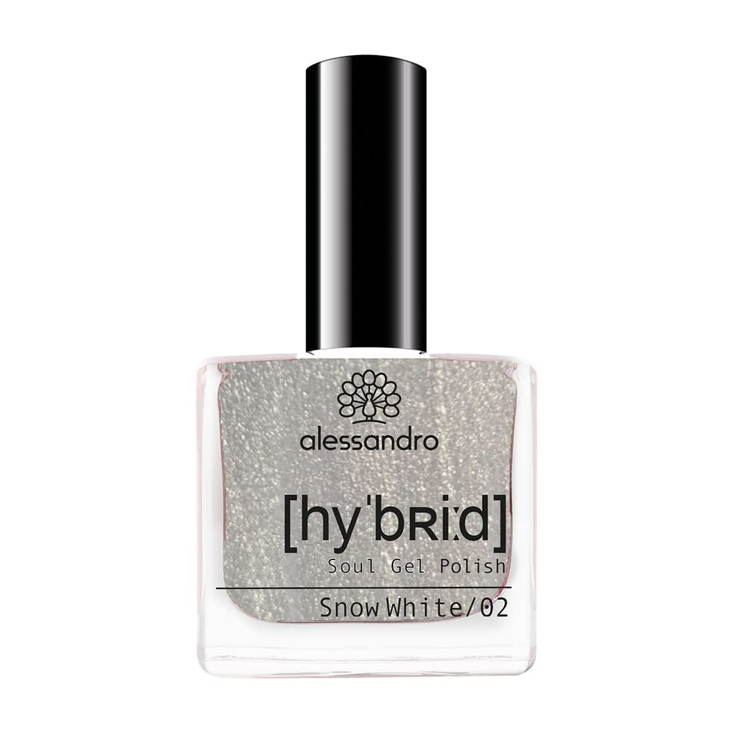 Lak na nehty Alessandro Sinful Glow HYBRID - Nude odstín - Perfektní nehty v pouhých 3 krocích, bez LED - vydrží až 10 dní! 8 ml