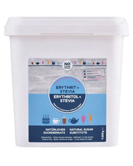 BEZ CUKRU, Erythritol + Stévie Přírodní náhražka cukru bez kalorií 1:1 sladkost oproti cukru, bez příchutě, 4,5 kg Sladidla Naty Shop