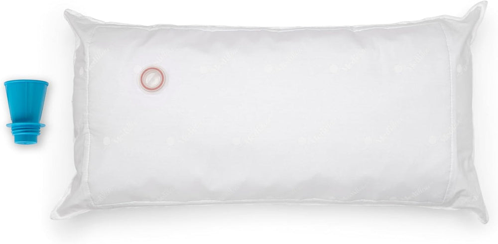 Mediflow 5201 Perna de apă originală într-un pachet dublu 40X80Cm, alb, 2 bucăți (1 pachet) Perne standard Naty Shop