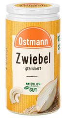 Ostmann Gewürze - Granulární Zwiebeln | Zwiebelpulver zum Würzen herzhafter Gerichte | 40 g v recyklační dávce